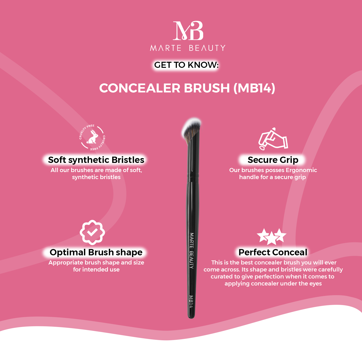 MB14 Concealer Brush