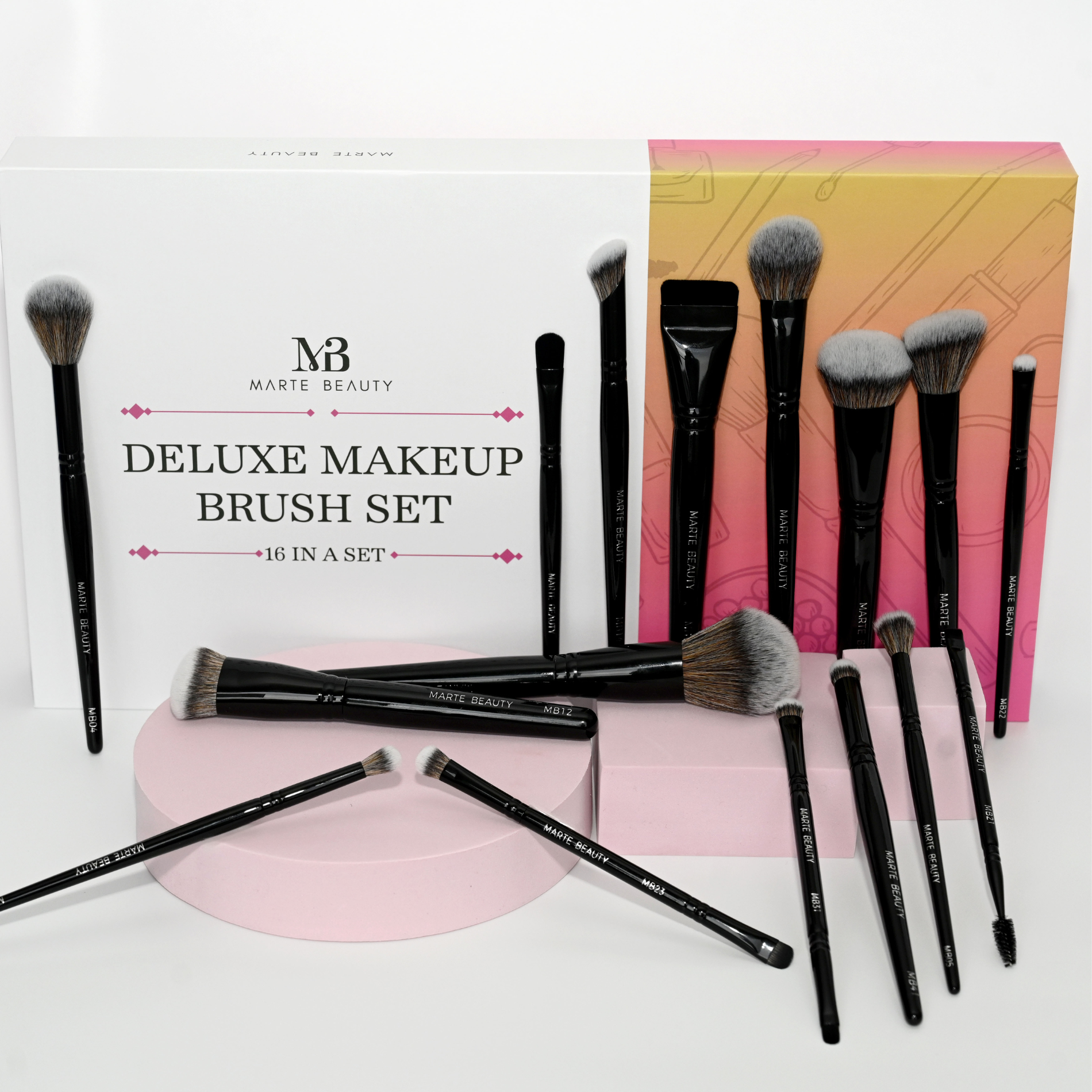 16-Piece Deluxe Brush Set