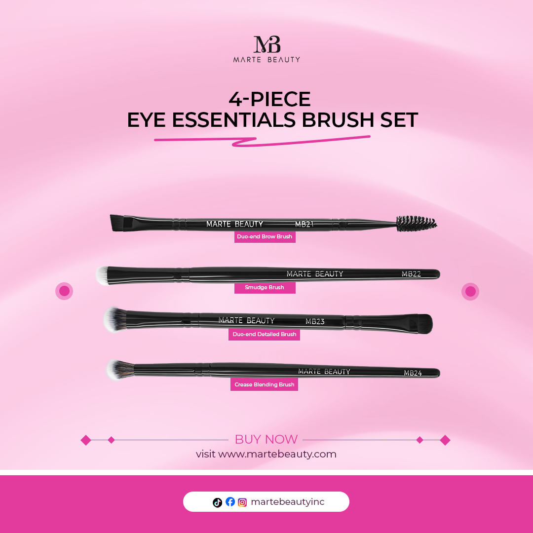 4-Piece Eye Essentials Brush Set