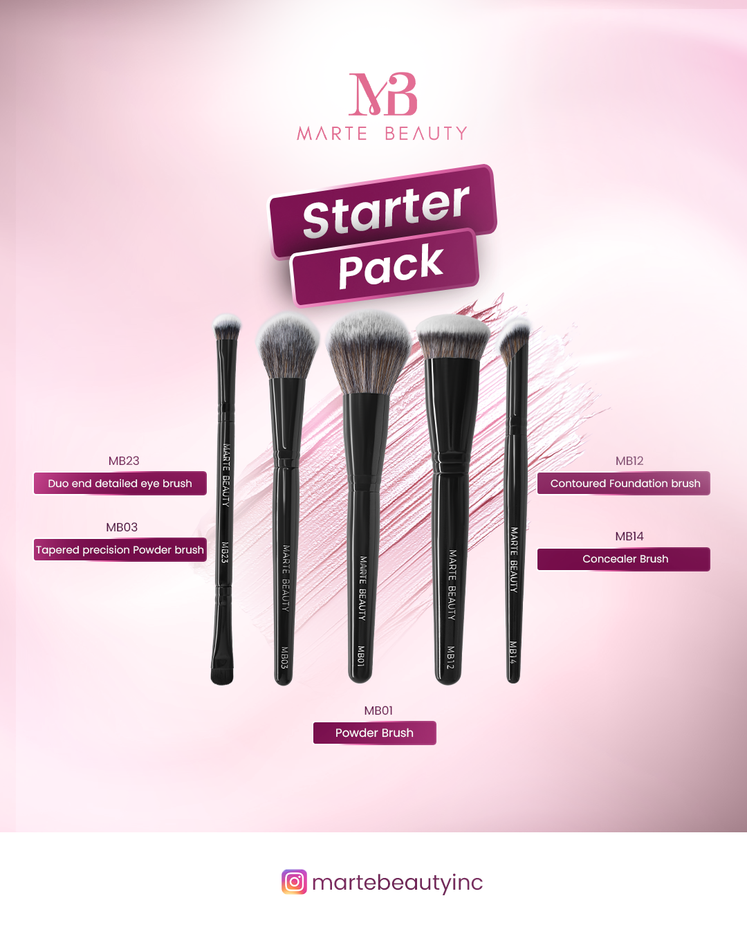 Starter Pack - 5 Piece Essential Set