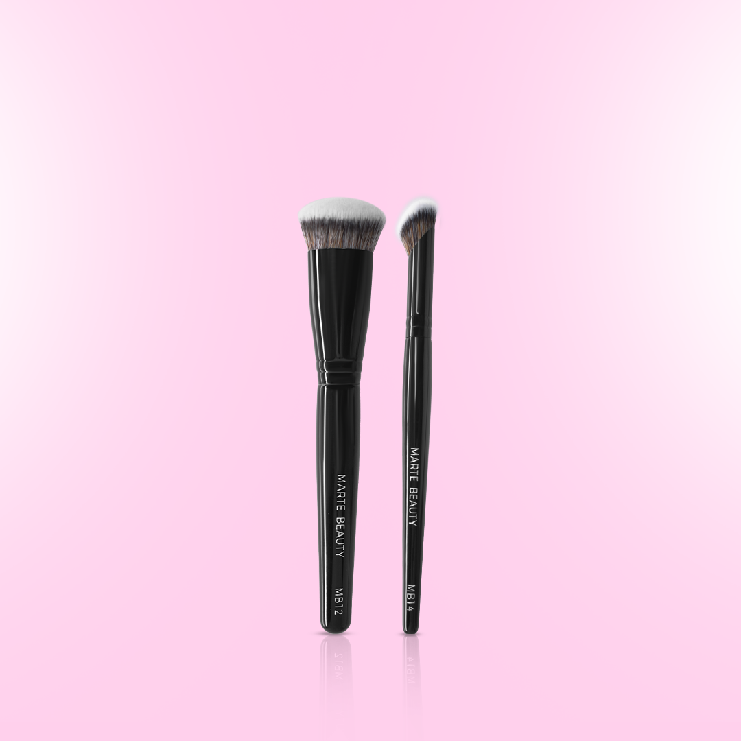 Smooth Duo - Foundation & Concealer Brush Set